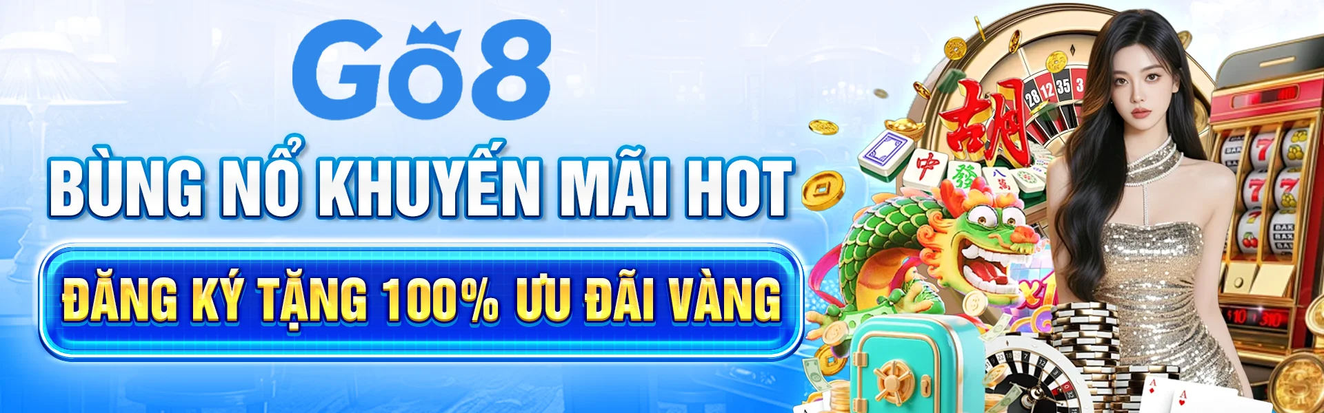 Hình ảnh giới thiệu Slot, Nổ hũ và Bắn cá tại Go8